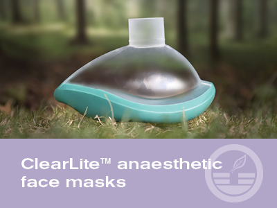 ClearLite™ anaesthetic face masks 