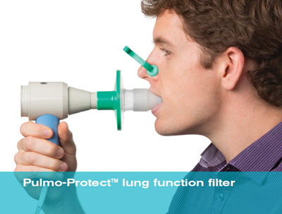 Pulmo-Protect™ lung function filter
