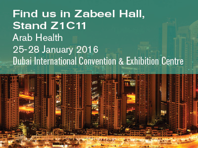 Visit us at Arab Health 2016