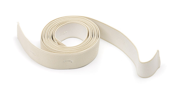 Elastic belts with slots for bed fixation