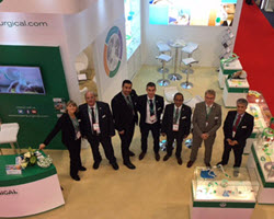 Intersurgical exhibiting at Arab Health in Dubai