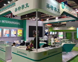 Intersurgical exhibiting at CMEF in China