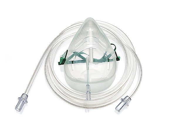 Sentri™ Intersurgical EcoLite™, adult, mask with tube, 2.1m