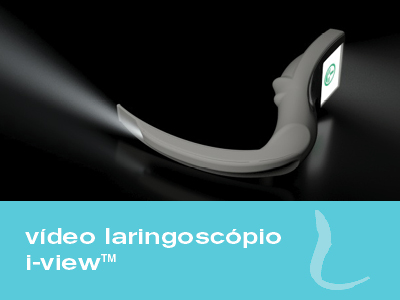 Conheça o novo vídeo laringoscópio i-view™ 