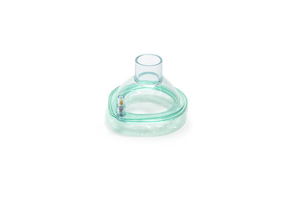 Scented, cherry, anaesthetic face mask, size 2, paediatric, no hook ring, 22F
