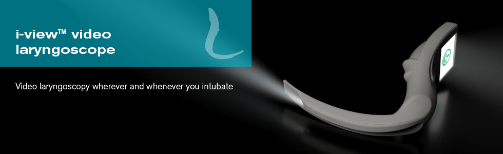 i-view is the new, single use, fully disposable video laryngoscope from Intersurgical, providing the option of video laryngoscopy wherever you might need to intubate.