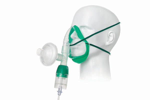 FiltaNeb™, Cirrus™2 nebuliser, adult, Intersurgical EcoLite™ non-vented mask kit with filter and tube, 2.1m