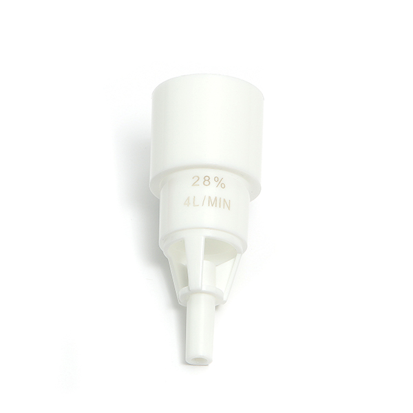 Venturi valve 28% oxygen, white