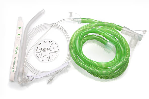 nFlow™ CosyFit infant CPAP heated wire breathing system. ≥ 1.6m