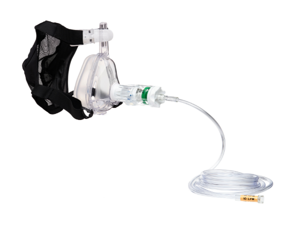 GO-PAP™ System with oxygen tubing and BiTrac ED Mask with CAP headgear, large adult 