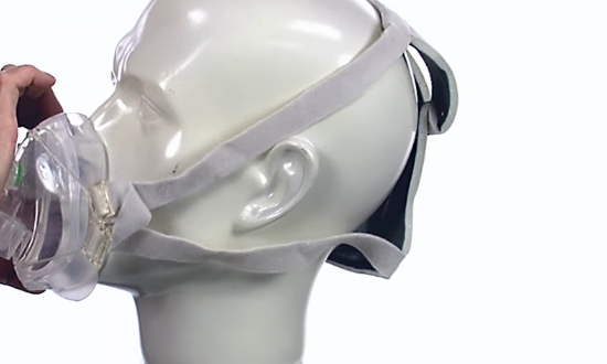 How to fit the FaceFit™ NIV mask with anti-asphyxiation valve