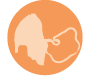 Oxygen masks - variable oxygen concentration (low flow)