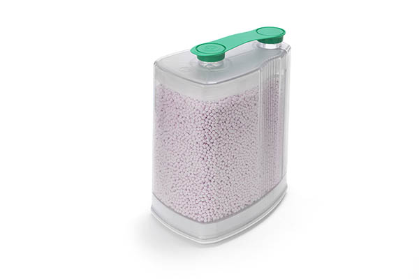SmartCan™ Spherasorb™ disposable CO2 absorber pink to white colour change, for use with GE Healthcare® 600 series Carestation® anaesthetic machines