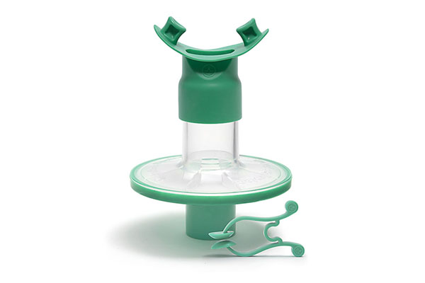 Pulmo-Protect™ lung function filter with flexible mouthpiece and nose clip (3)