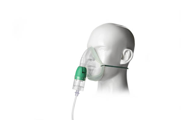 HOT Top™2 nebuliser, adult, Intersurgical EcoLite™ mask kit with tube, 1.8m