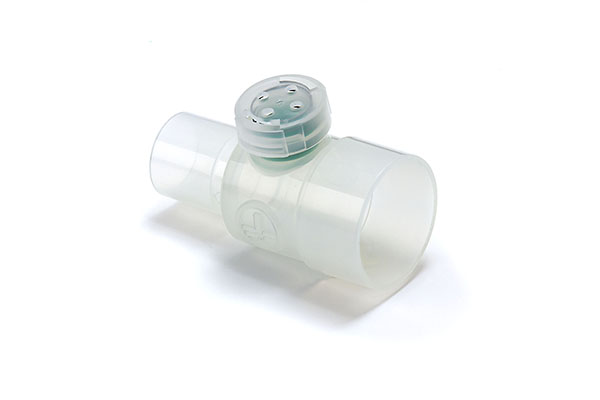 Anaesthesia gas scavenging pressure relief valve 30F/22M with 22mm Flextube, ≥ 4.8m