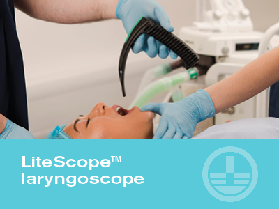 New LiteScope™ one-piece direct laryngoscope