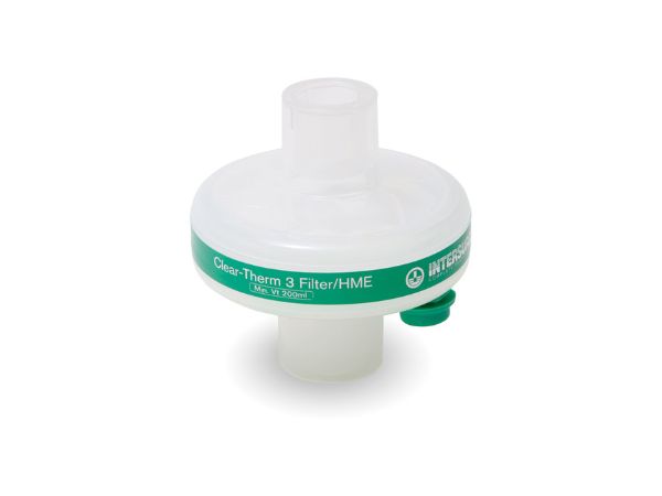 Clear-Therm™ 3 HMEF with luer port and retainable cap