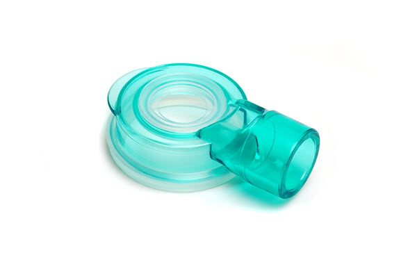 PEEP valve adapter for use with BVM resuscitators