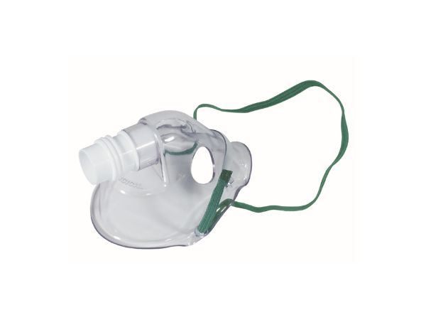 Paediatric, aerosol mask with nose clip 