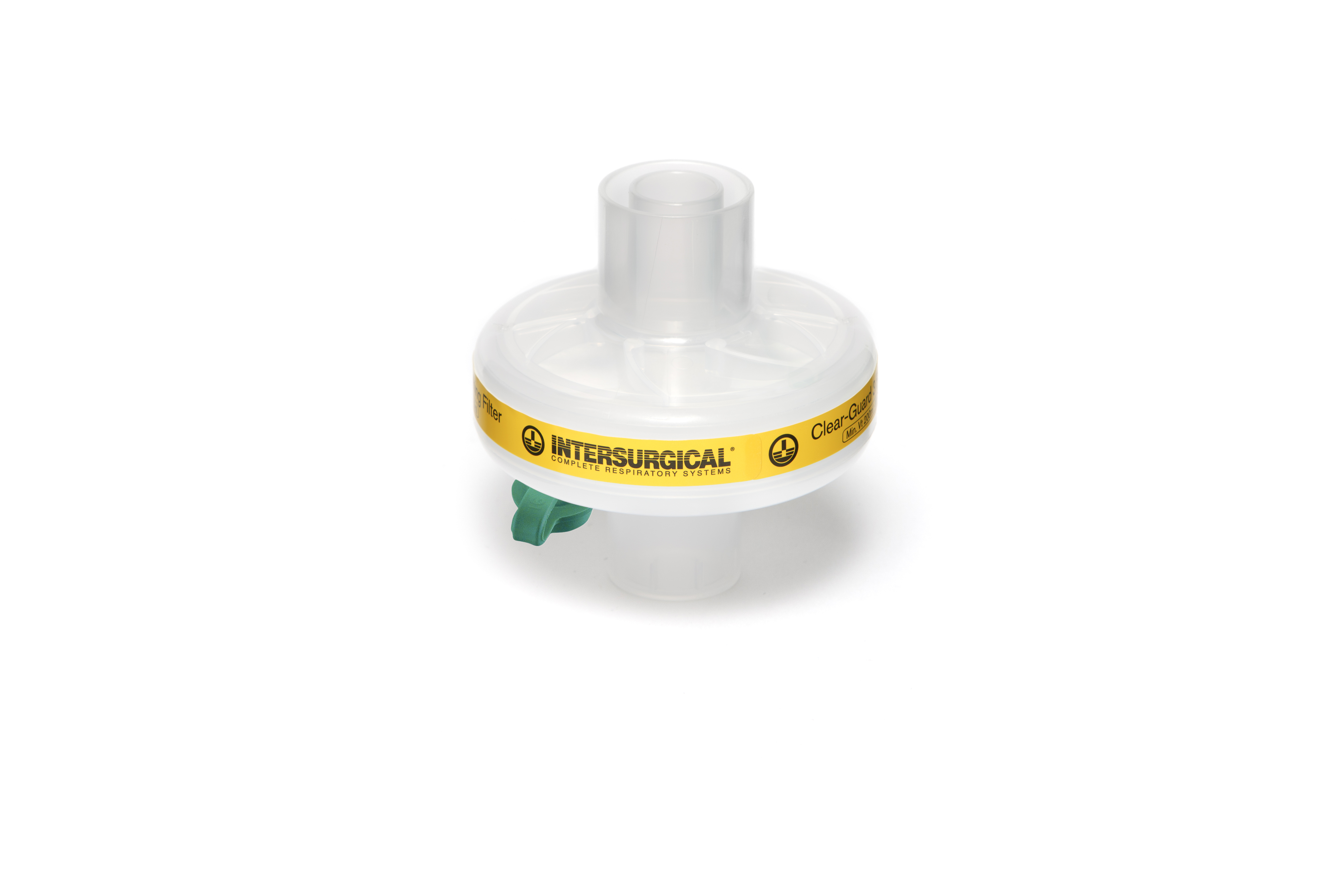 Clear-Guard™3 breathing filter with luer port