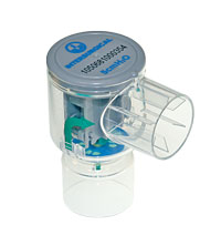 C-PEEP™ fixed value PEEP valve, preset at 5cm H2O, blue