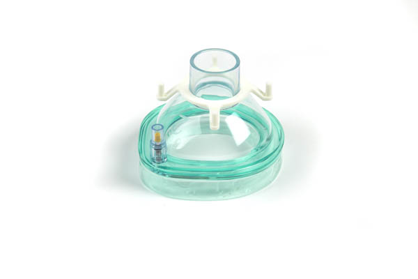 Scented, cherry, anaesthetic face mask, size 2, paediatric, 22F