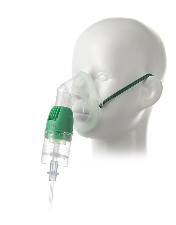 HOT Top™2 nebuliser, paediatric, Intersurgical EcoLite™ mask kit with tube, 1.8m