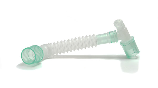 Superset double swivel catheter mount, 22F - flip top cap with 7.6mm port - 22M/15F, ≥70mm-150mm