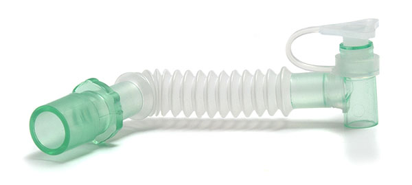 Superset fixed elbow paediatric/neonatal catheter mount, 15M - 7.6mm port - 8.5F, ≥49mm-100mm