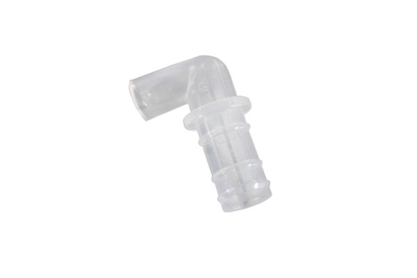 Luer elbow, 7.6mm port  - non removable