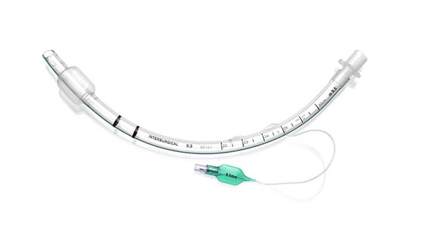 InTube tracheal tube, cuffed, ID 9.5mm