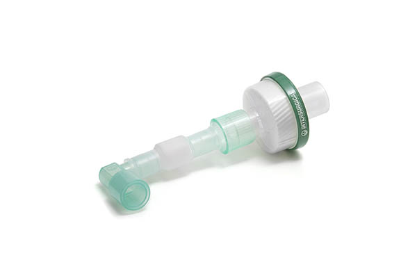Inter-Therm™ HMEF with luer port, Superset catheter mount and detachable elbow - Sterile