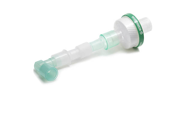 Inter-Therm™ HMEF with luer port, Superset catheter mount and elbow - Sterile