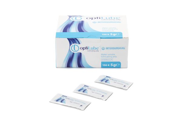 Optilube™, sachets of lubricant, 5g (box quantity 150 sachets)