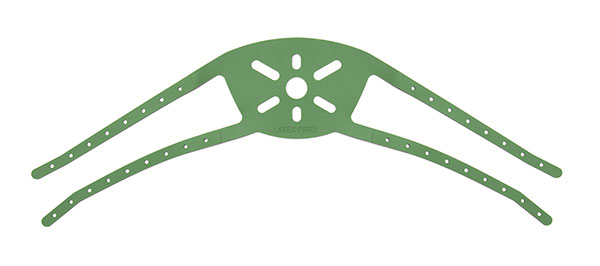 4-point silicone head harness, small